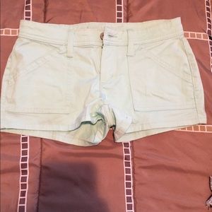 Mint green shorts